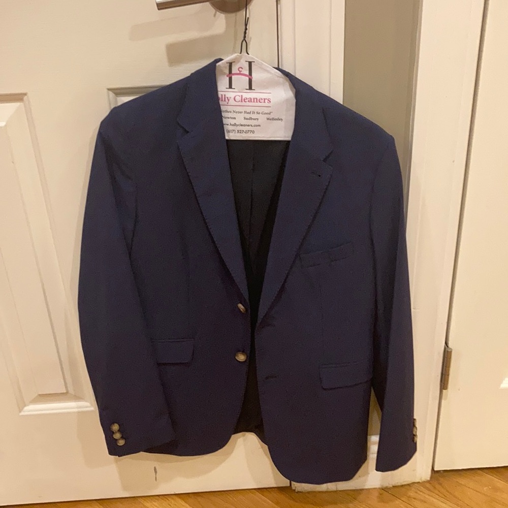 vinyard vines boys 18 navy performance blazer